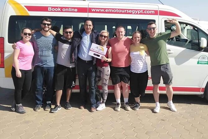 Cairo Airport Transit Tours Visit Giza Pyramids Egyptian Museum Bazaar & Nile Dinner Cruise - Giza begins with the pyramids