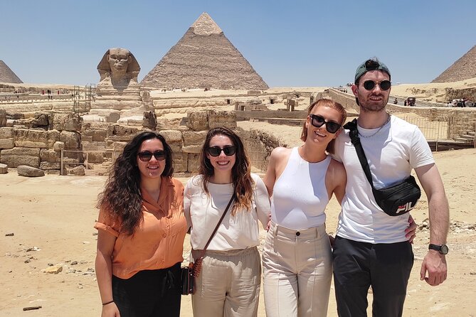 Cairo, Giza Pyramids, Great Sphinx, Egyptian Museum and Bazaar Private Tour - Lunch and the long transfer to central Cairo
