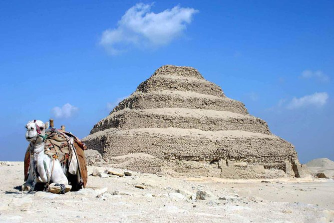 Cairo Layover excursion to Giza Pyramids Sphinx Coptic Cairo & Bazaar - Khafre and Menkaure: the other two pyramids