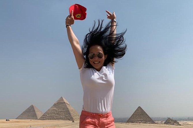 Cairo Layover excursion to Giza Pyramids Sphinx Coptic Cairo & Bazaar - Guides, drivers, and the private-car setup