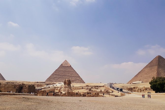 Cairo Layover Tours to Giza Pyramids Egyptian Museum & Bazaar - Khan el-Khalili: one hour in old Cairo