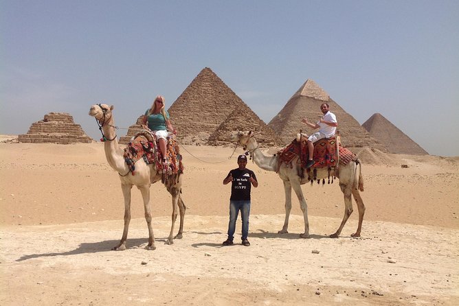 Cairo Layover Tours To Giza Pyramids Egyptian Museum Bazaar Sound And Light Show - Koshari lunch and a taste of daily Cairo