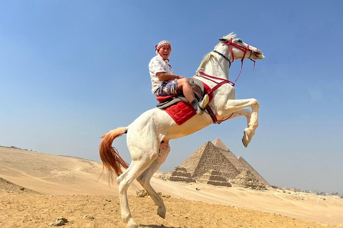 Cairo Private stop over to Giza Pyramids & sphinx, Local Market & Lunch - The guide factor: Abduo’s practical role