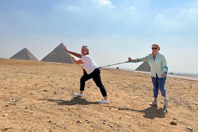 Cairo Private stop over to Giza Pyramids & sphinx, Local Market & Lunch - Airport pickup with a private vehicle