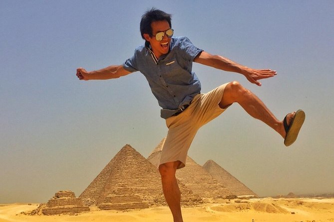Cairo Private Tours To Giza Pyramids,Egyptian Museum & Bazaar - The Giza Pyramids, from Khufu to Menkaure