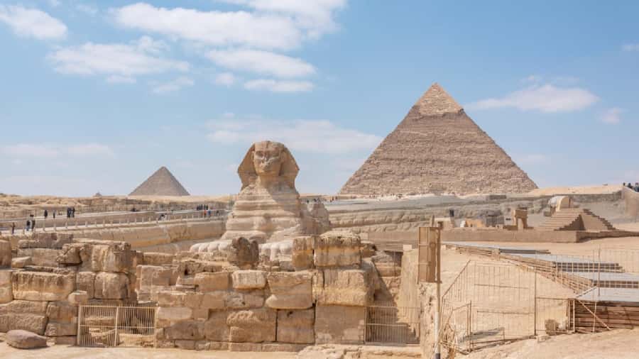 Cairo: Pyramids, Memphis, Sakkara, Dahshur & Bazaar Day Tour - Sakkara and the Step Pyramid of Djoser