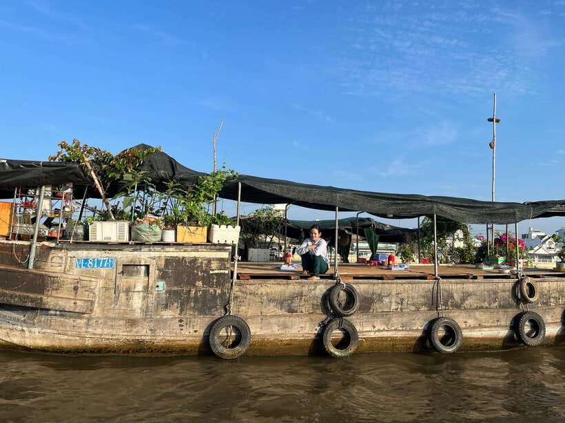 Can Tho: Cai Rang Floating Market and Canals - Cai Rang Floating Market by small wooden boat