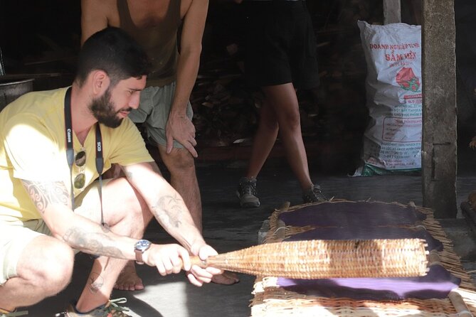 Can Tho Floating Market and Fruit Garden Tour - The traditional noodle factory adds a human scale