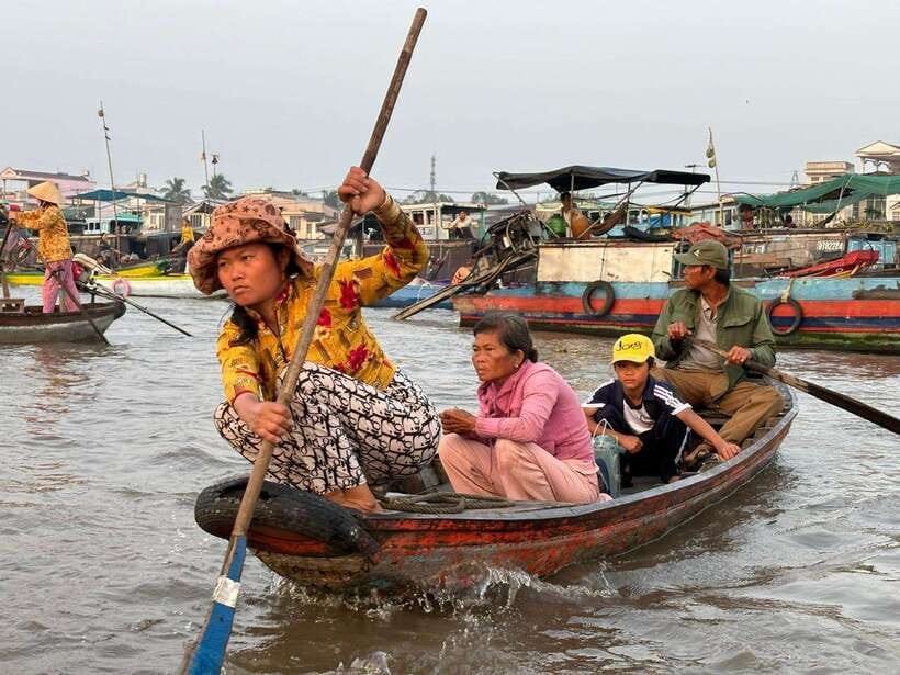 Can Tho: Floating Market, Canal, Cacao Farm & Mekong' Life - What guide Nick adds to the morning