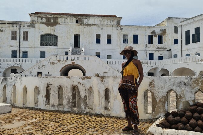 Cape Coast Tour (Slave market & river site) - Cape Coast Castle and the rooms behind the walls
