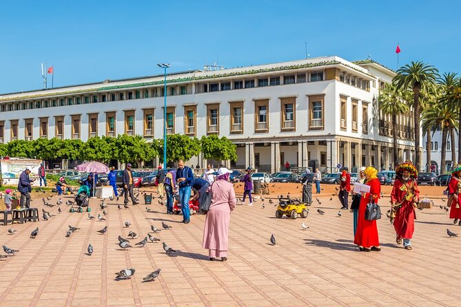 Casablanca Market and Street Food Walking Tour - United Nations Square and the city’s daily traffic