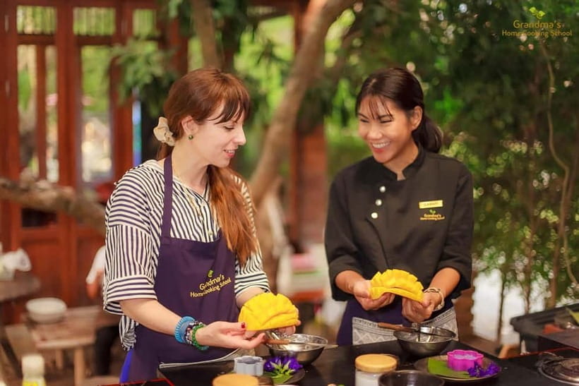 Chiang Mai: Authentic Cooking Class with Market & Farm Visit - Grandma’s organic farm adds the personal touch