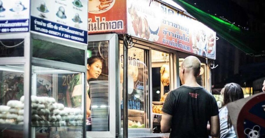 Chiang Mai: Evening Local Street Food Market Tour - The second market: pork, sweets, and plenty of food