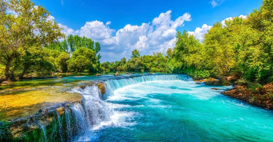 City of Side: Manavgat River Boat Lunch Cruise & Bazaar Tour - Lunch on Board: Simple, Not Fancy