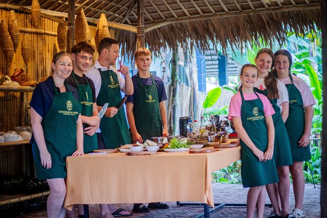 Cocolocal Farm Cooking Class with market tour and basket boat - From Hoi An market to a quiet Cam Thanh farm