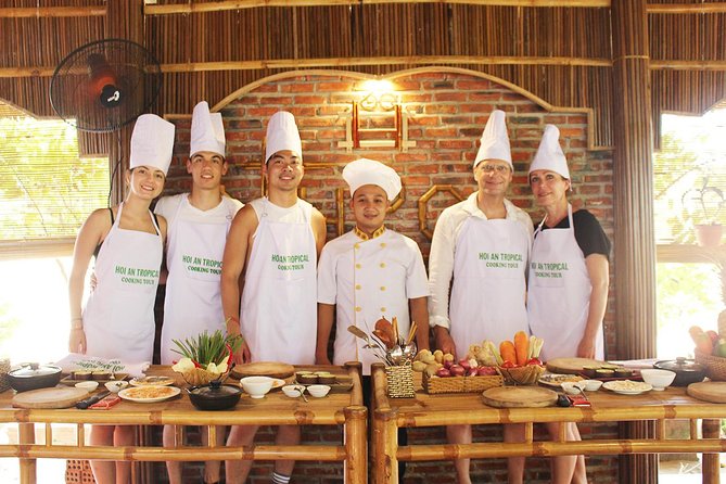 Cooking Class Hoi An:Local Market, Basket Boat, Fishing & Cooking - Cooking four courses in a family restaurant
