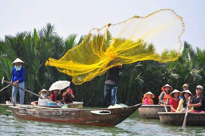 Cooking Class Hoi An:Local Market, Basket Boat, Fishing & Cooking - How much food and value you get for $28.90