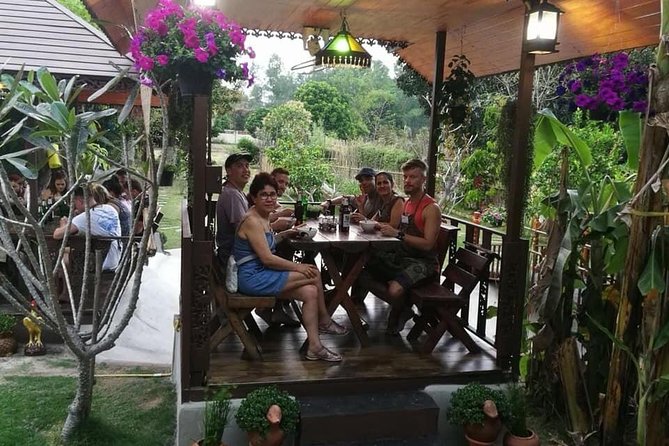 Cooking Evening Class Chiang Mai Visit Organic Garden and Market - One wok, one mortar, and prepared ingredients