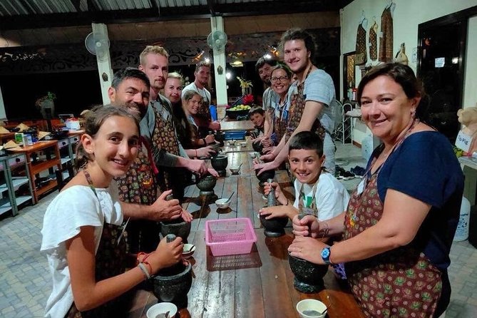 Cooking Evening Class Chiang Mai Visit Organic Garden and Market - Eating your work in the dining room or garden pavilion