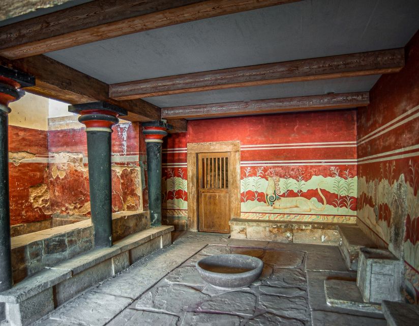 Crete: Knossos Palace, Heraklion City, Market Guided Tour - The Minoan Farm stop in Patsides