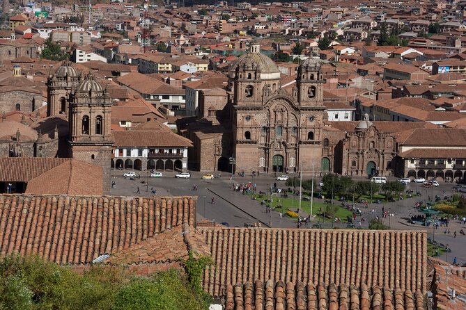 Cusco City Sightseeing, San Pedro Market, Cathedral and Qorikancha Temple - Cusco Cathedral closes the afternoon on Plaza de Armas