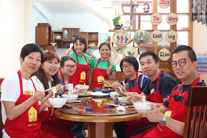 Da Nang Cooking Class with Coffee Tasting and Market Visit - The family-style meal at the end