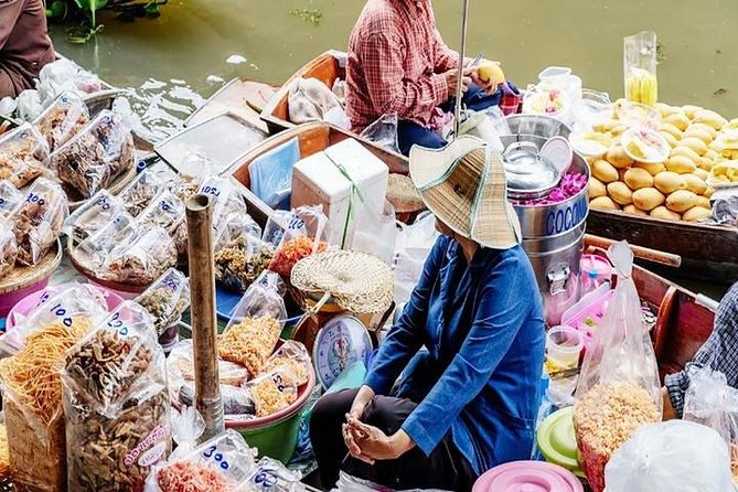 Damnoen Floating Market & Optional Erawan Water Waterfall Tour - Coconut sugar and a look at local food production