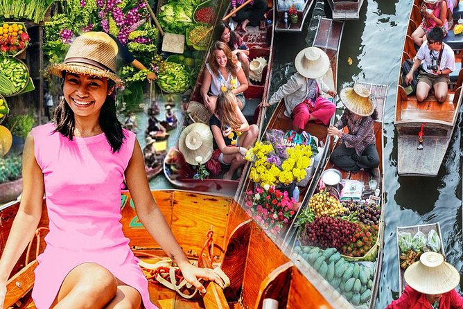 Damnoen Saduak Floating Market & Paddle Boat Adventure - Transport, pickup, and timing