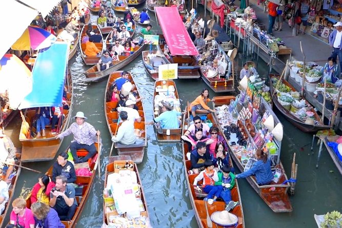 Damnoen Saduak Floating Market with Paddle Boat Ride (ex Bangkok) - Two hours to explore Damnoen Saduak