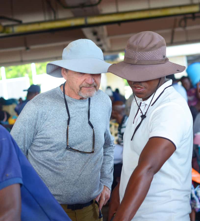 Dar es salaam Fish Market Adventure - Watching generational cleaning techniques