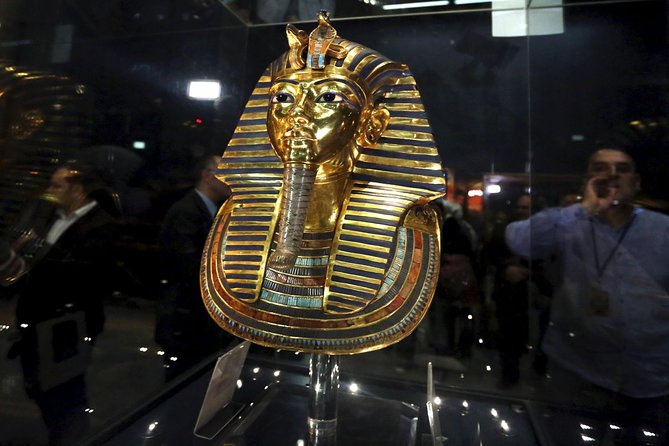 Day Tour to Giza pyramids sphinx Egyptian museum bazaar camel ride Nile cruise - Lunch with the Sphinx in view