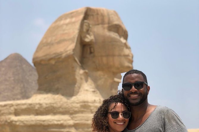 Day Tour to Giza pyramids sphinx Egyptian museum bazaar camel ride Nile cruise - A 30-minute camel ride near the panorama area