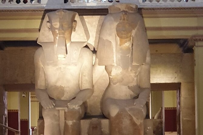 Day tour to Pyramids, Egyptian Museum and Bazaar from Cairo&Giza - One hour among Egypt’s ancient collections