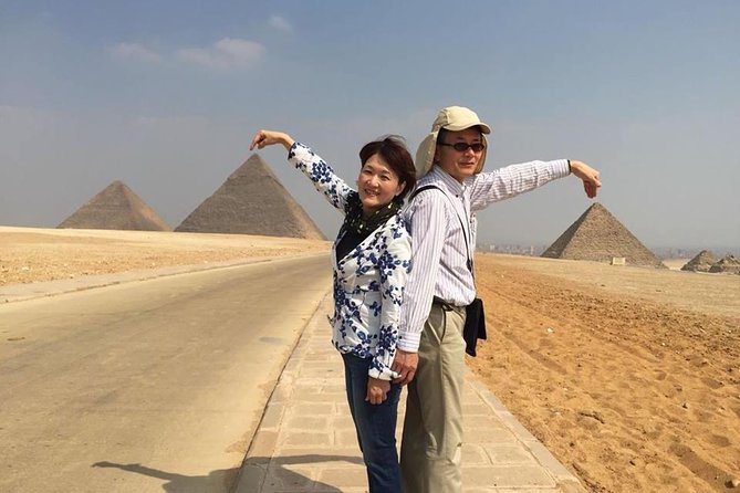 Day Tour to the Pyramids of Giza, Egyptian Museum and Khan El khalili Bazaar - The Sphinx and Khafre’s Valley Temple