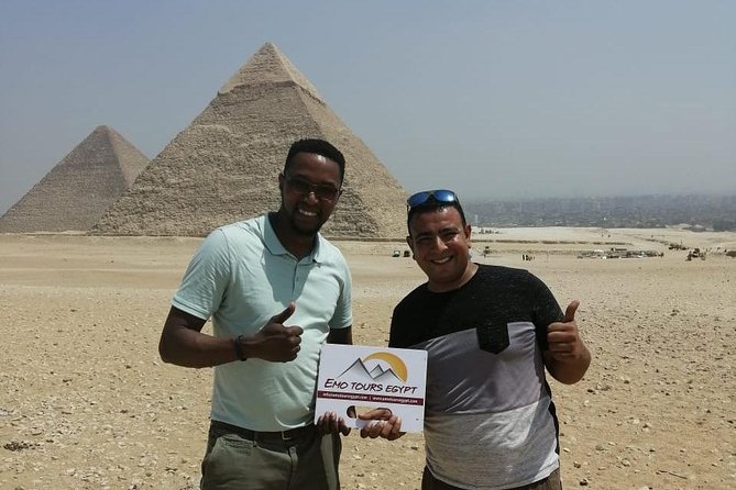 Day Trip to Giza Pyramids Old Cairo Citadel and Bazaar - The Great Sphinx, close to the monument