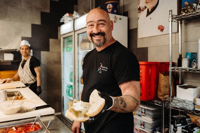 Devour Rome Testaccio Market Food Tour - Testaccio Market: pizza, cheese, cured meat, and a Roman sandwich