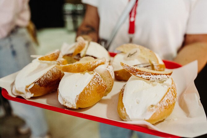 Devour Rome Testaccio Market Food Tour - Coffee, pastries, and maritozzo at Pasticceria Linari