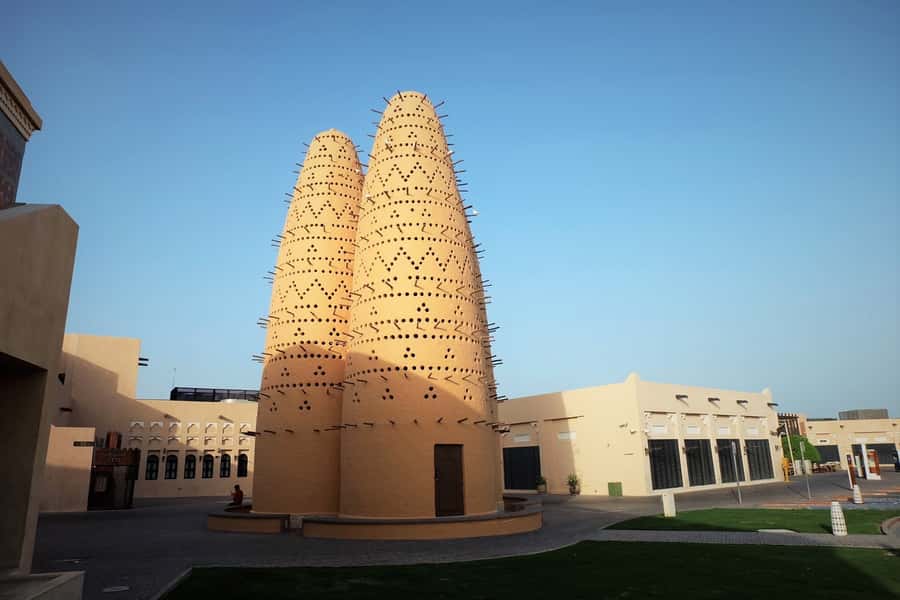 Doha: Combo City Tour, Souq Waqif & 4WD Desert Safari - Camel stop, sandboarding, and dune bashing