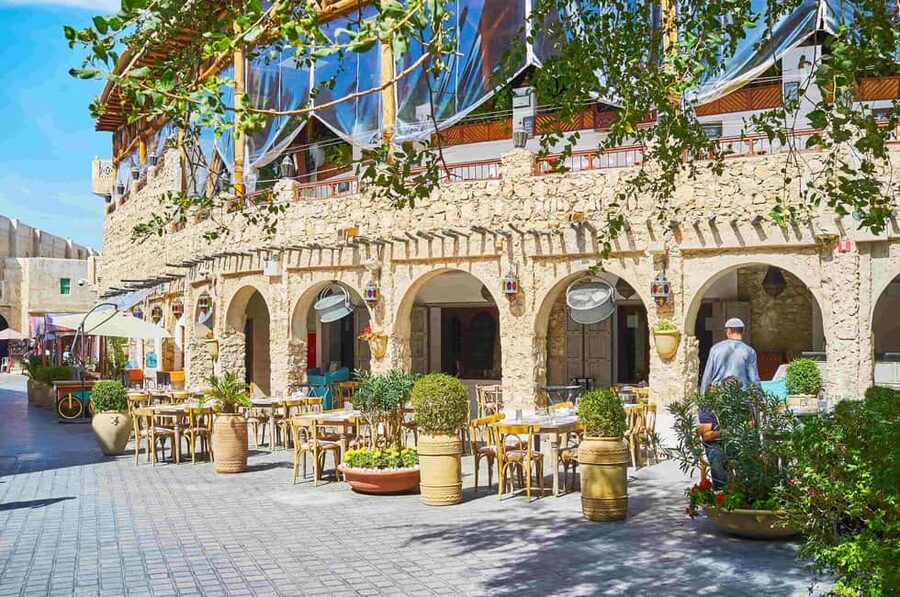 Doha: Souq Waqif, The Pearl, and Katara Cultural Village … - Katara Cultural Village and the Golden Masjid
