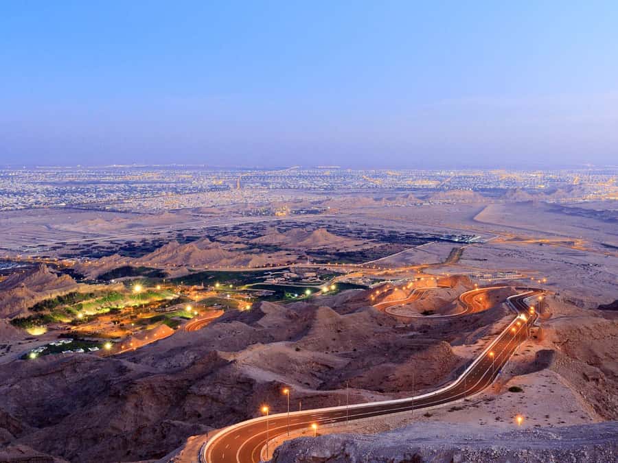 Dubai: Al Ain Oasis, Camel Market, Old Museum & Jebel Hafeet - Jebel Hafeet for the broadest view