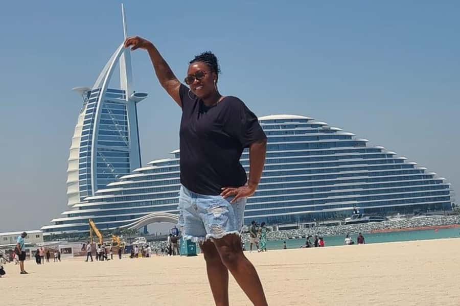 Dubai: City Tour of Creek, Souks, Frame, Burj Khalifa Entry - Zabeel Palace, the Blue Mosque, and Jumeirah