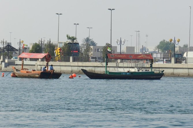 Dubai City Tour: Old & New Dubai Abra Ride, Palm Island, Souks - Palm Jumeirah and the Burj Al Arab photo stop