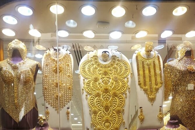 Dubai City Tour: Old & New Dubai Abra Ride, Palm Island, Souks - Gold Souk, Spice Souk, and the smart way to shop