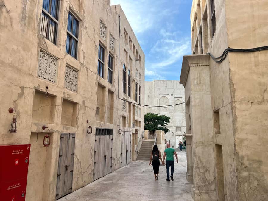 Dubai.Discover Old town,Markets,street food,Abra &Museums - Crossing Dubai Creek by traditional abra