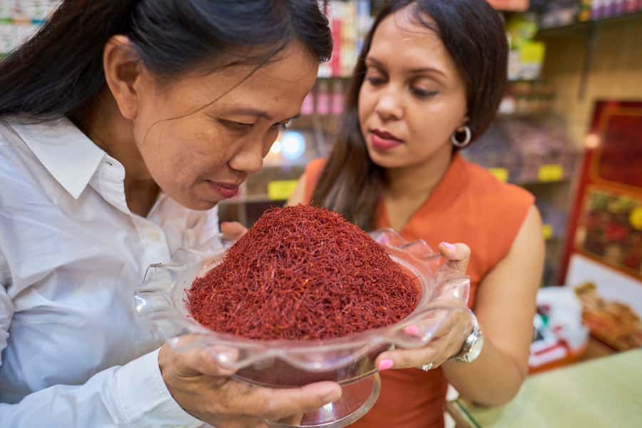 Dubai: Flavors of Arabia Souk Tour with Tastings & Dinner - Indian snacks, tea, and dates along the way