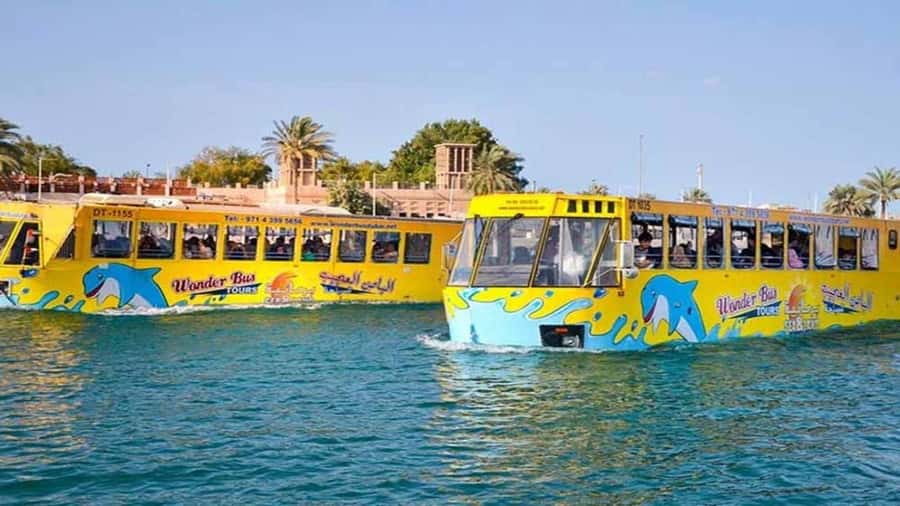 Dubai: Old town tour with Wonder Bus, souks, Creek and Guide - Al Bastakiya and Al Fahidi Fort