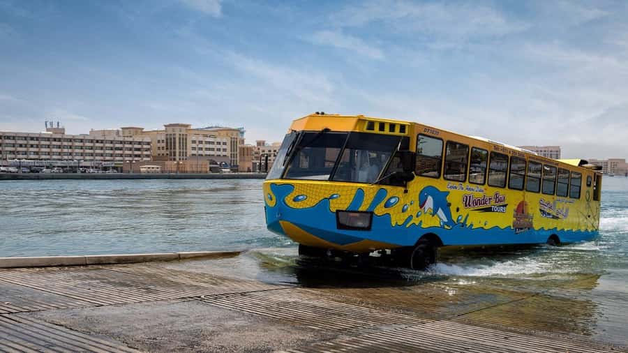 Dubai: Old town tour with Wonder Bus, souks, Creek and Guide - Starting at Al Shindagha and Al Ghubaiba
