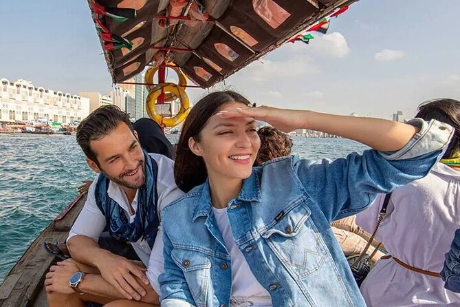Dubai Private Tour of Creek, Souks, Frame, and Burj Khalifa Entry - Zabeel Palace and Jumeirah landmarks