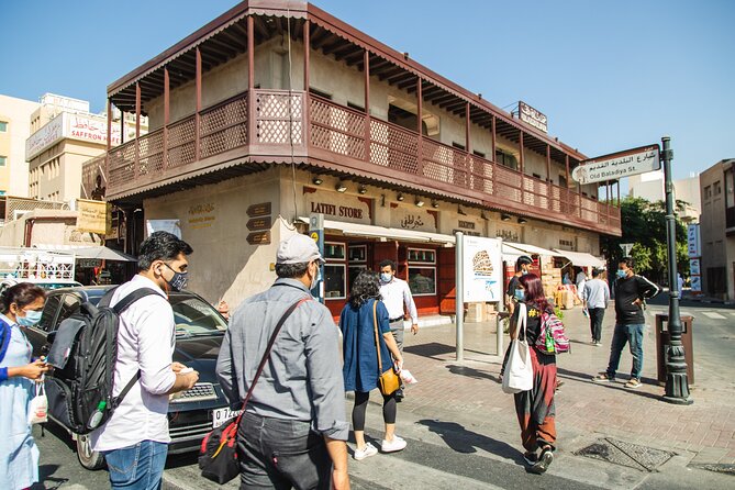 Dubai Souks, Food & Culture Walking Tour - Crossing Dubai Creek by abra