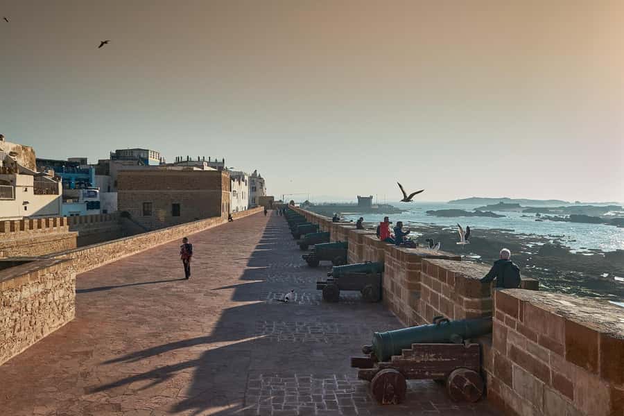 Essaouira: Sqala du Port, Medina Ramparts & Fish Market Tour - Skala du Port and the Atlantic fortifications